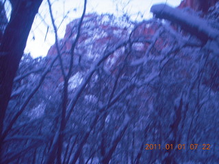 5 7f1. Zion National Park trip - Riverwalk pre-dawn hike