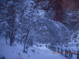 11 7f1. Zion National Park trip - Riverwalk pre-dawn hike