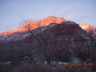 12 7f2. Zion National Park trip - dawn
