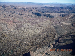 aerial - near Alamo Lake