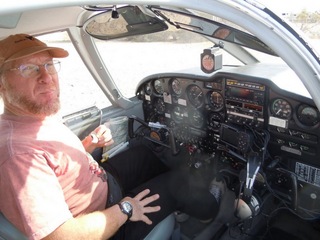 Antoine's pictures - aerial - Alamo Lake airstrip
