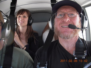 Moab trip - aerial - Utah - Adam flying N8377W