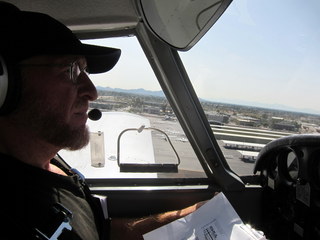 Luiz, Sheri, Adam flying in N8377W