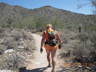 Moab trip - Needles - Confluence Overlook hike - Adam