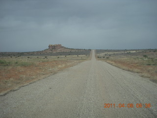 34 7j8. dirt road drive to Anticline Overlook