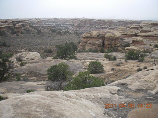 218 7j8. Canyonlands Needles Pothole Point hike