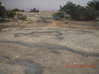 220 7j8. Canyonlands Needles Pothole Point hike