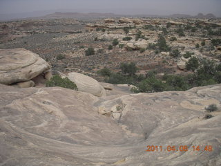 232 7j8. Canyonlands Needles Slickrock hike