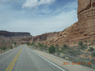 146 7j9. Arches National Park drive