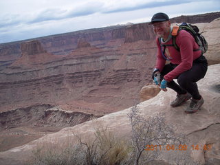 234 7j9. Dead Horse Point - Rim View - Adam (tripod)