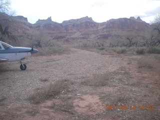 84 7ja. Mexican Mountain airstrip run - N8377W