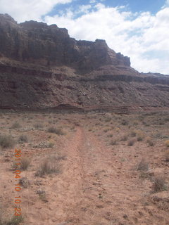 105 7ja. Mexican Mountain airstrip run