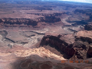 155 7ja. aerial - Dirty Devil airstrip