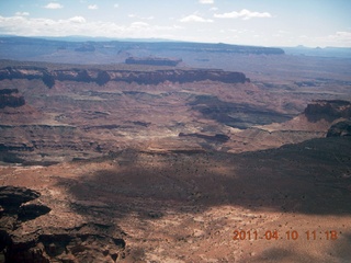 169 7ja. aerial - Dirty Devil to Hite