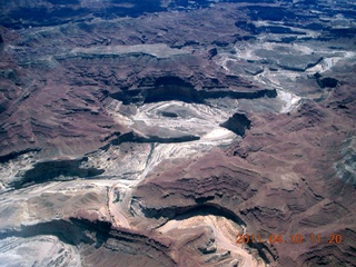 170 7ja. aerial - Dirty Devil to Hite