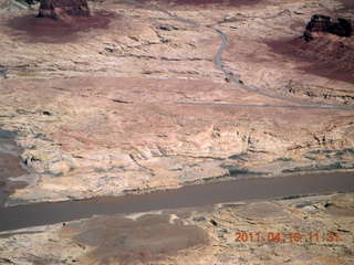189 7ja. aerial - Hite to Bullfrog Basin - Lake Powell area
