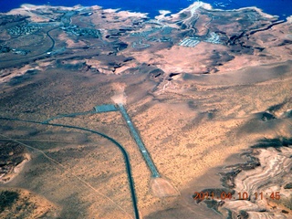 202 7ja. aerial - Bullfrog Basin airstrip