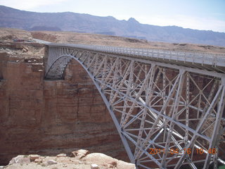 Arizona Ironman spectators on Rural Road bridge