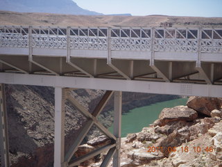 Arizona Ironman spectators on Mill Street bridge