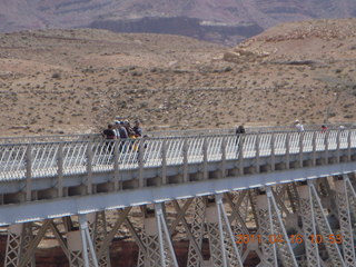 drive to CNY - new dual bridge over the Colorado River