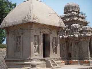 217 7kp. India - Mamallapuram - animal sculptures and temples