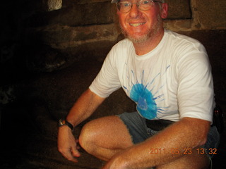 266 7kp. India - Mamallapuram - Adam - Bay of Bengal - ancient temple