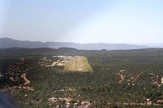 Sean's pictures - Payson landing - aerial