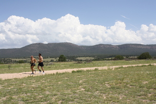 Sean's pictures - Pleasant Valley (Young International) - Adam and Sean running
