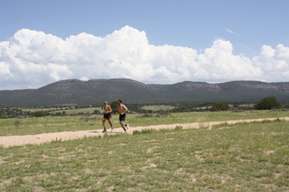 Sean's pictures - Pleasant Valley (Young International) - Adam and Sean running