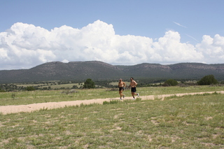Sean's pictures - Pleasant Valley (Young International) - Adam and Sean running