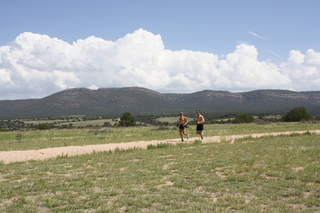 Sean's pictures - Pleasant Valley (Young International) - Adam and Sean running