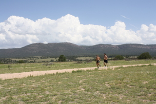 Sean's pictures - Pleasant Valley (Young International) - Adam and Sean running