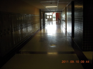 Cheltenham High School hallway