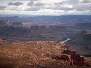 211 7q8. aerial - Utah - Mineral Canyon (Mineral Bottom) area