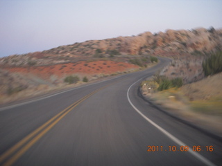 4 7q9. Arches National Park - road