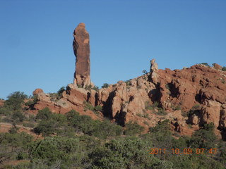 31 7q9. Arches National Park - Devil's Garden hike - Dark Angel