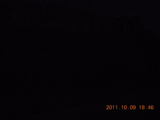 208 7q9. rock on Routes 191 and 313 by full moon (very dark)