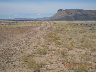 158 7qa. Sand Wash airstrip run - N8377W at other end of airstrip