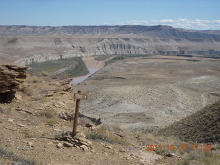 162 7qa. Sand Wash airstrip run