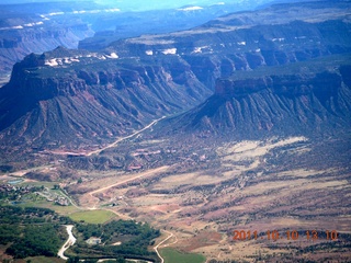 240 7qa. aerial - Dolores Point airstrip area