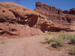116 7qb. Canyonlands National Park - Lathrop trail hike