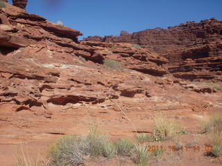 124 7qb. Canyonlands National Park - Lathrop trail hike