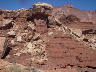 140 7qb. Canyonlands National Park - Lathrop trail hike