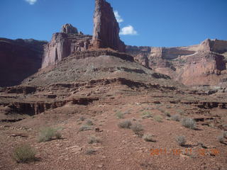 161 7qb. Canyonlands National Park - Lathrop trail hike
