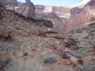 170 7qb. Canyonlands National Park - Lathrop trail hike