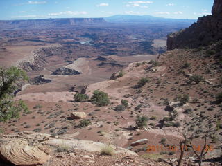198 7qb. Canyonlands National Park - Lathrop trail hike