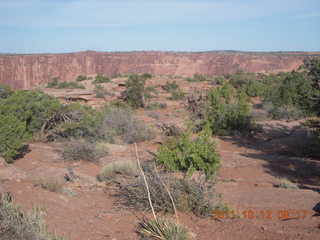 54 7qc. Dead Horse Point hike - Rim View