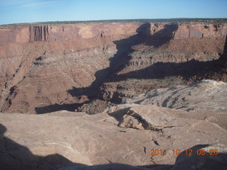 55 7qc. Dead Horse Point hike - Rim View