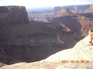 65 7qc. Dead Horse Point hike - Rim View