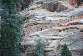 69 7sf. Zion National Park - Hidden Canyon hike - Adam (very small)